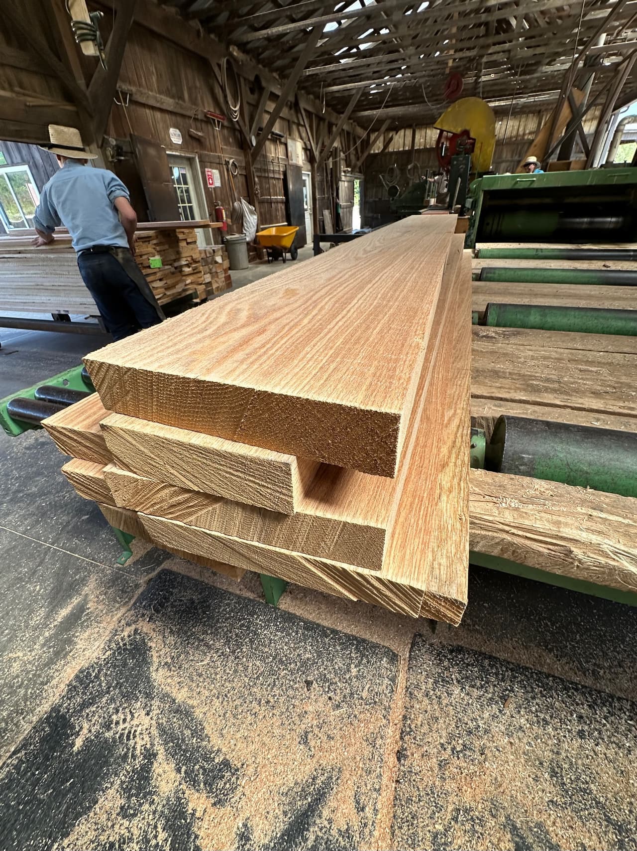 Quality hardwood lumber processing